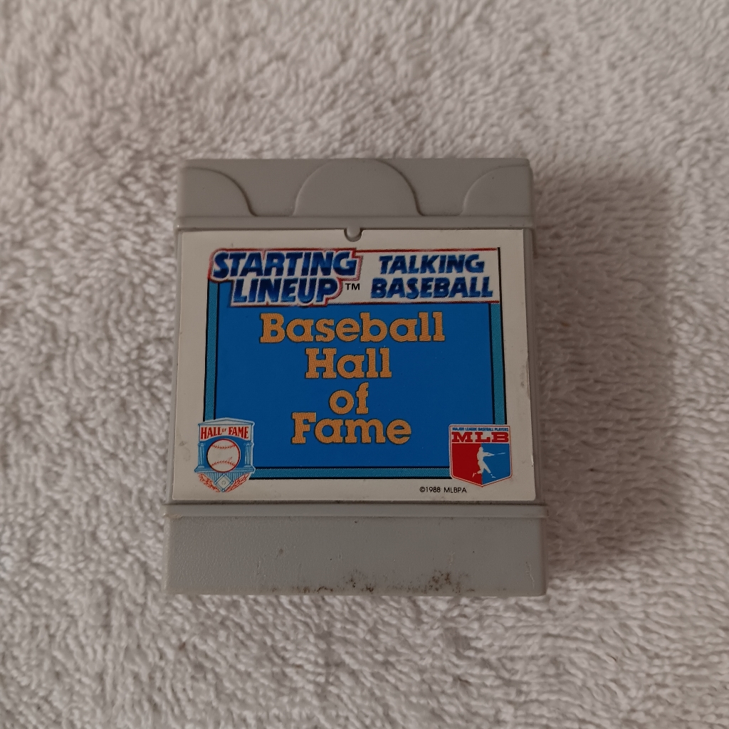Starting Lineup Talking Baseball Game Cartridge
